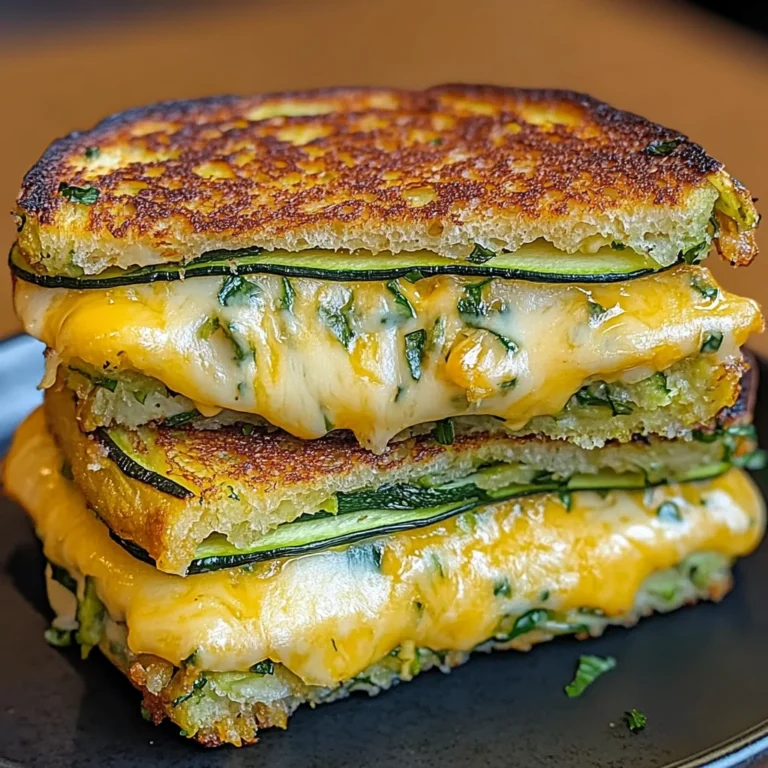 Zucchini Grilled Cheese Recipe
