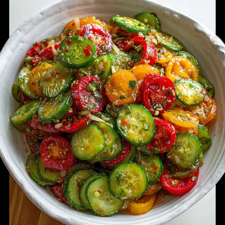 Zesty Cucumber Salad Recipe Easy