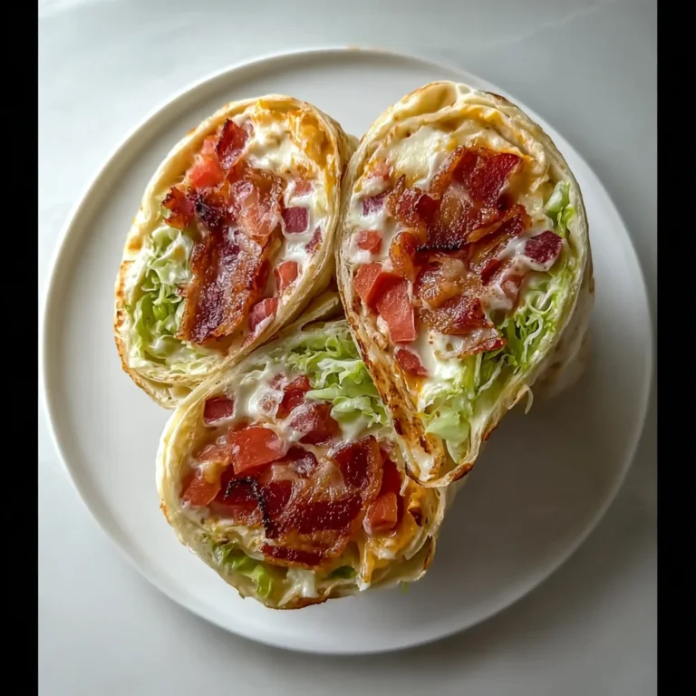 Zesty BLT Wraps with Chipotle Mayo Recipe