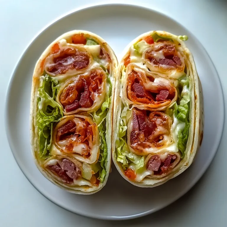 Zesty BLT Wraps with Chipotle Mayo Recipe