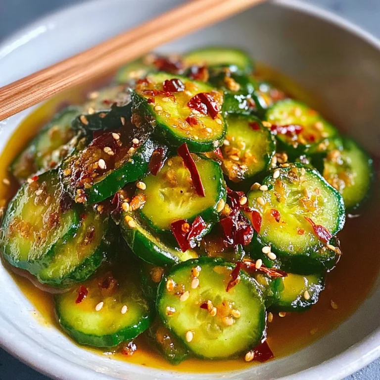 Easy Asian Cucumber Salad Recipe