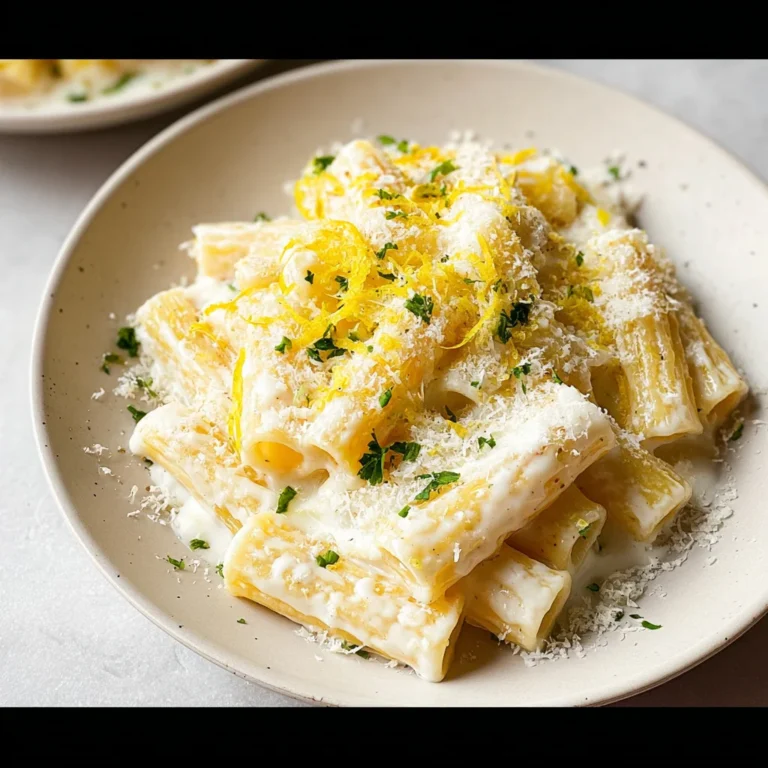 Creamy Lemon Pasta Recipe