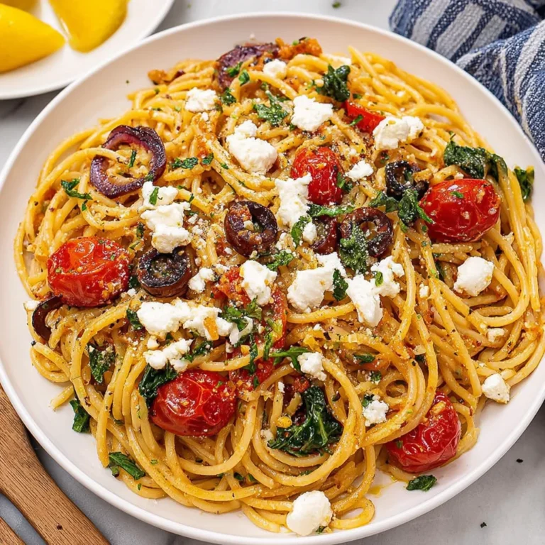 Greek Spaghetti Recipe
