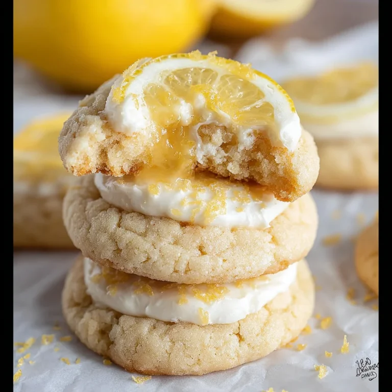 Lemon Cheesecake Cookies Recipe