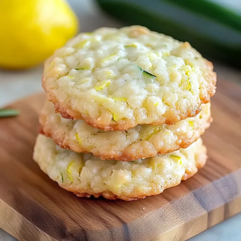 Easy Lemon Zucchini Cookies Recipe