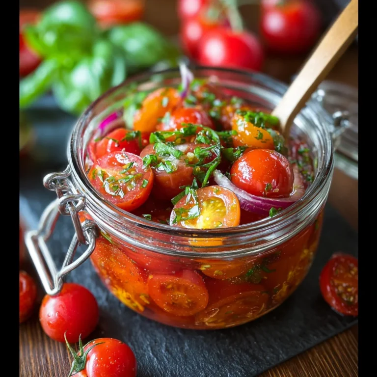 Marinated Cherry Tomatoes Recipe