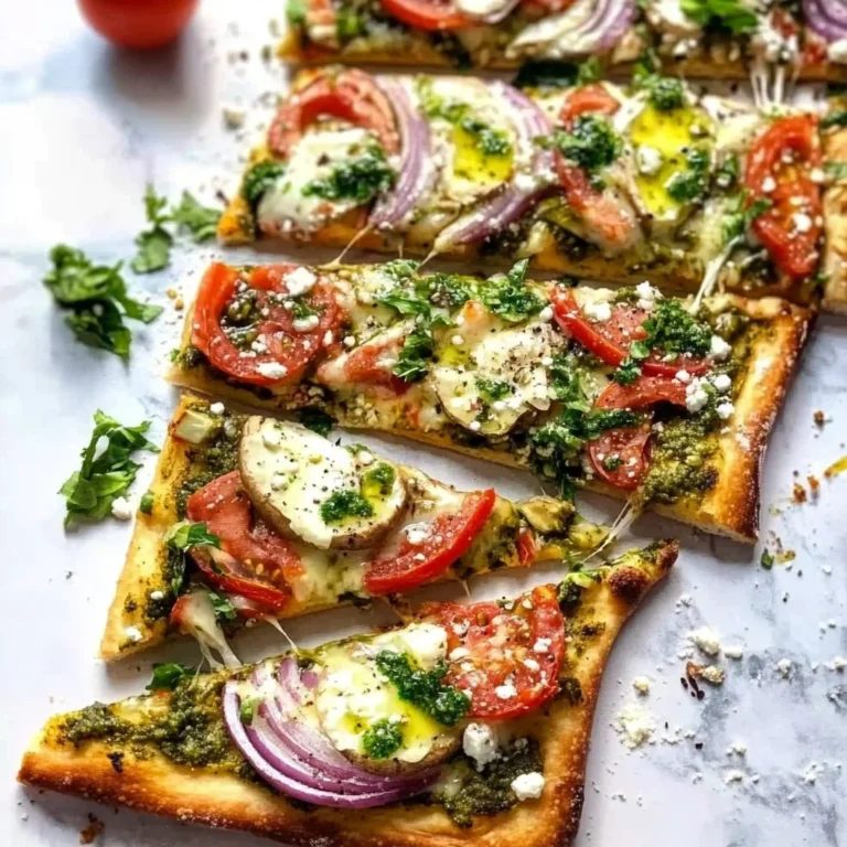 Greek Flatbread Pizza Recipe
