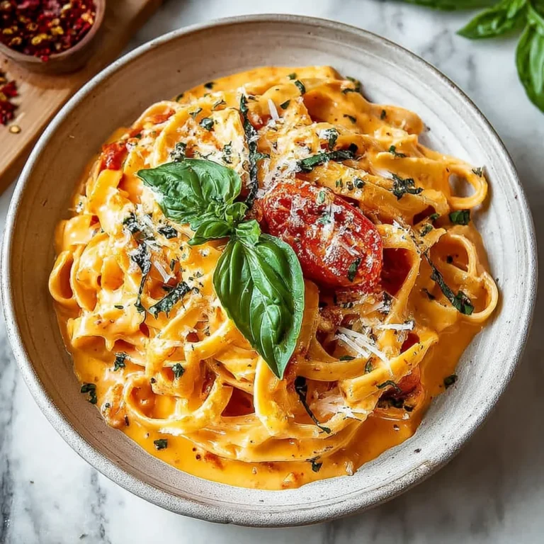 Easy One Pot Creamy Tomato Pasta Recipe