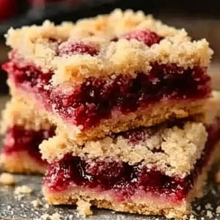 Fabulous Five Ingredient Raspberry Bars Recipe