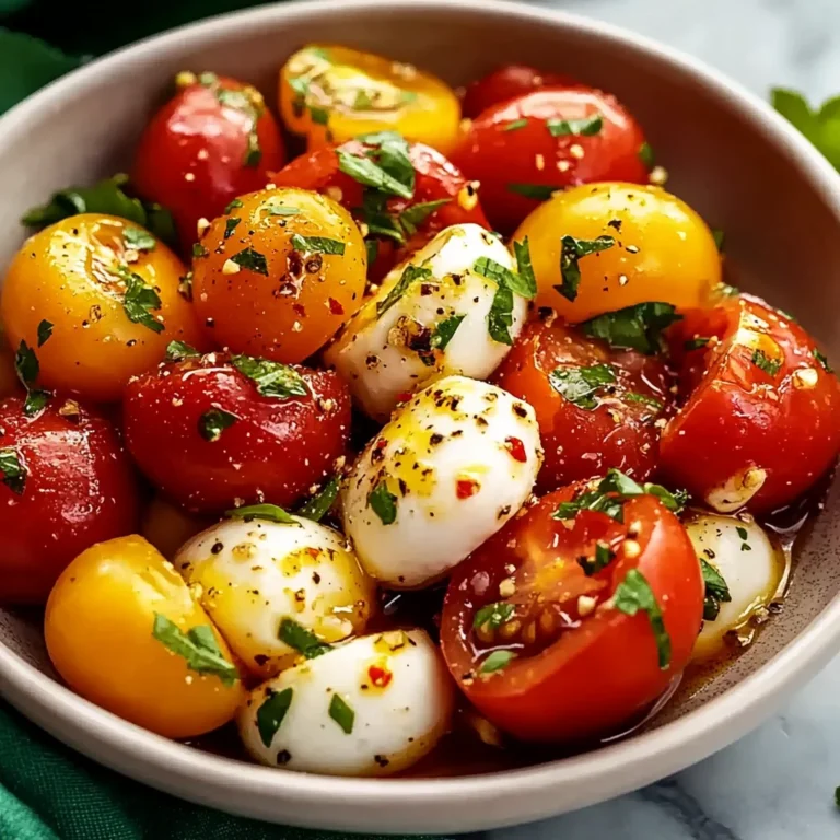 Tasty Tomato Mozzarella Salad Recipe