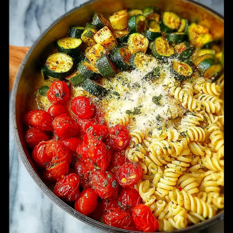 Best Weeknight Tomato Zucchini Pasta Recipe