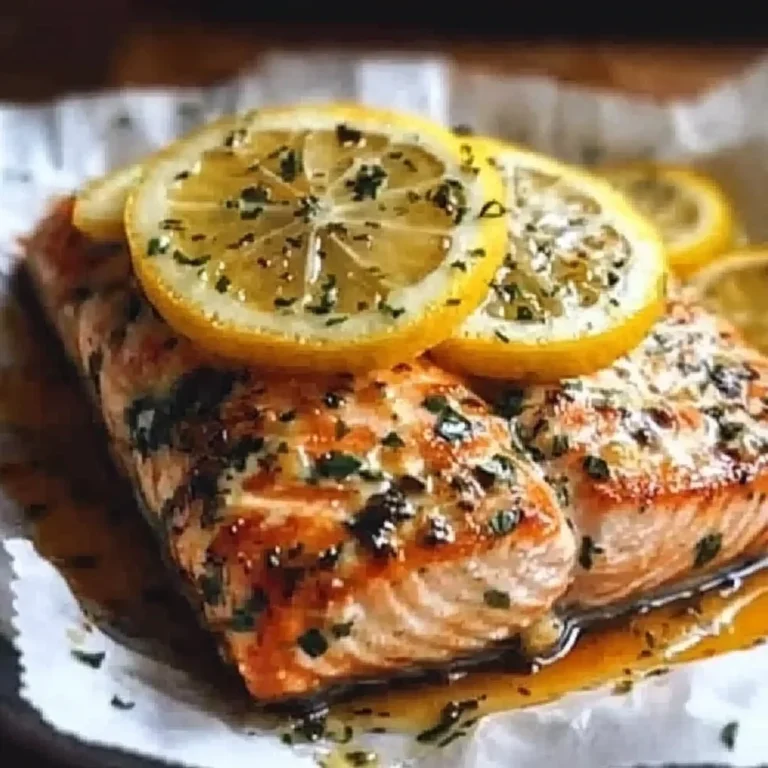 Garlic Butter Lemon Salmon Recipe