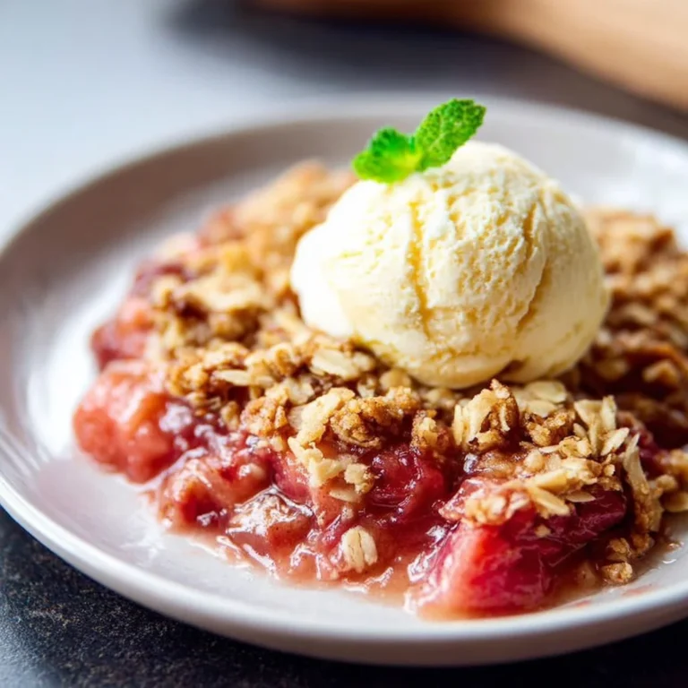 Grandma’s Rhubarb Crisp Recipe