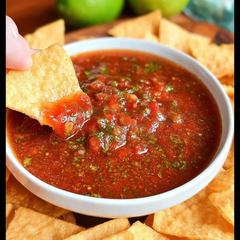 Homemade Salsa Recipe Easy