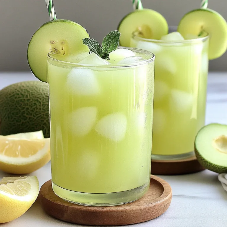 Honeydew Lemonade Recipe