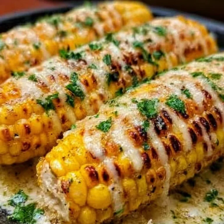 Cheesy Garlic Butter Corn on the Cob Recipe