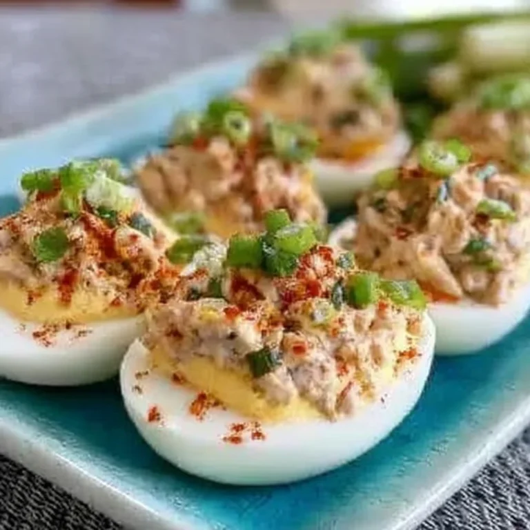 Tuna Deviled Eggs Recipe