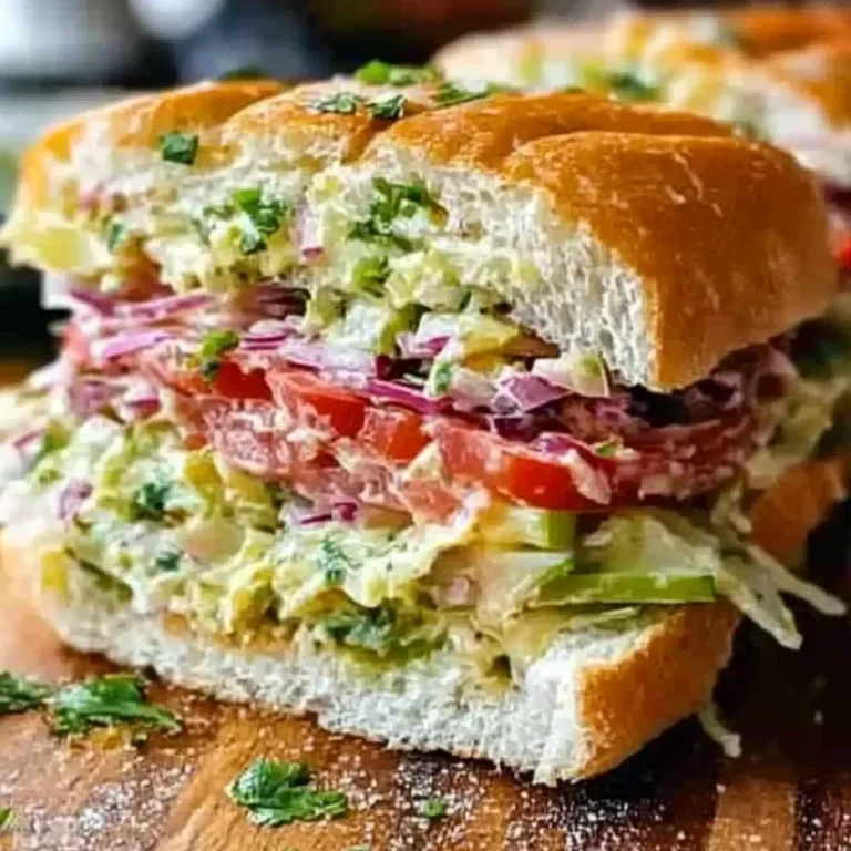 Italian Grinder Salad Sandwich (TikTok Viral Recipe)
