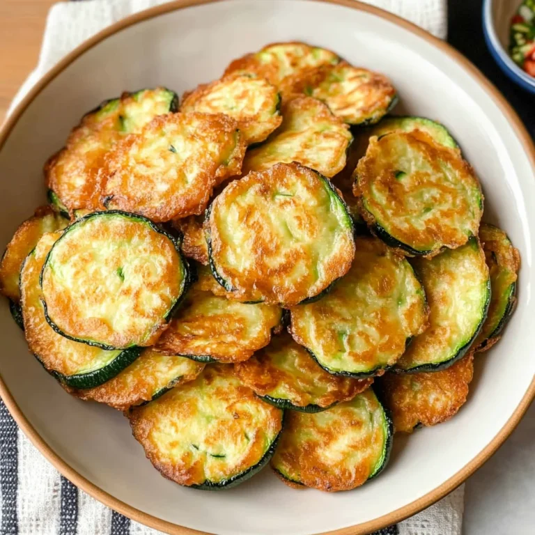Quick & Easy Korean Zucchini Fritters (Hobak Jeon) Recipe