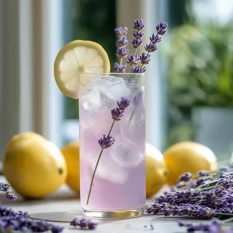 Lavender Lemonade Refresher Recipe