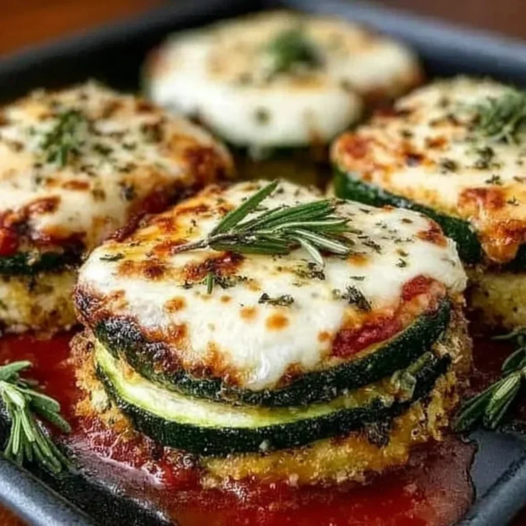Layered Zucchini Ricotta Melts with Marinara Recipe