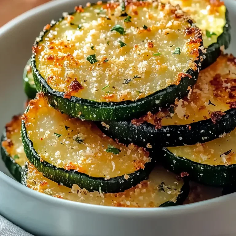 Low-Calorie Air Fryer Zucchini Parmesan Recipe