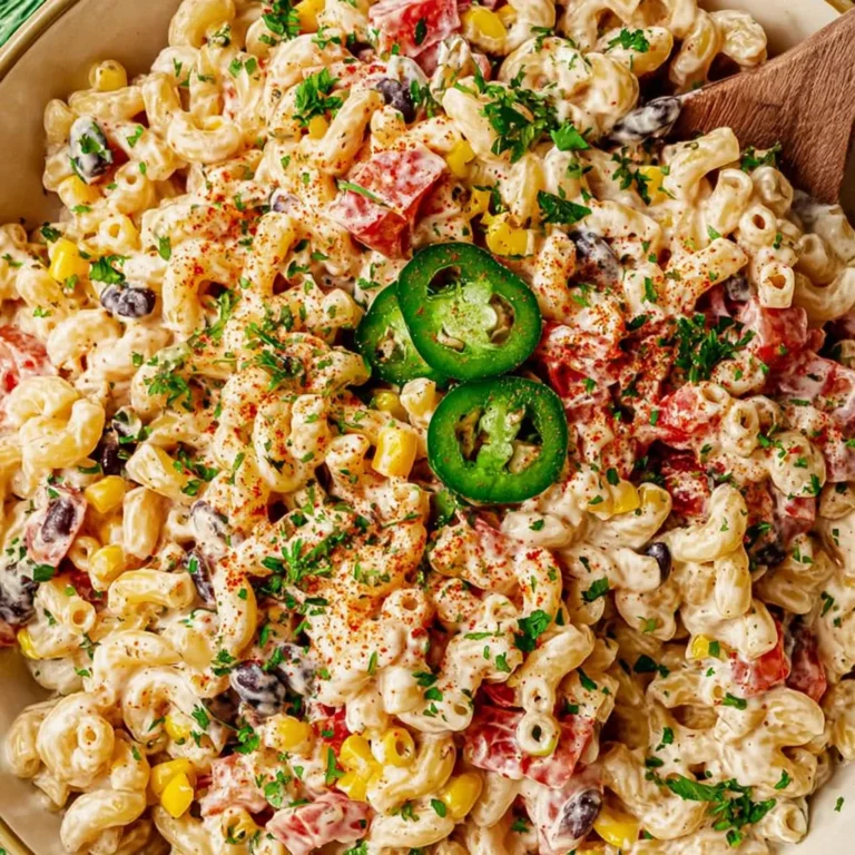 Mexican Macaroni Salad Recipe Easy