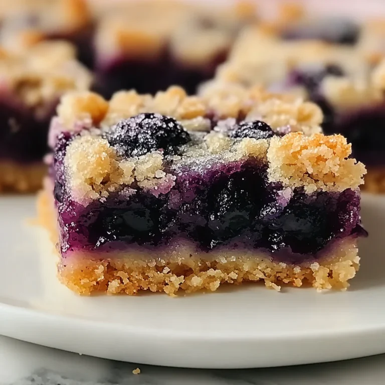Homemade Blueberry Zucchini Bars Recipe