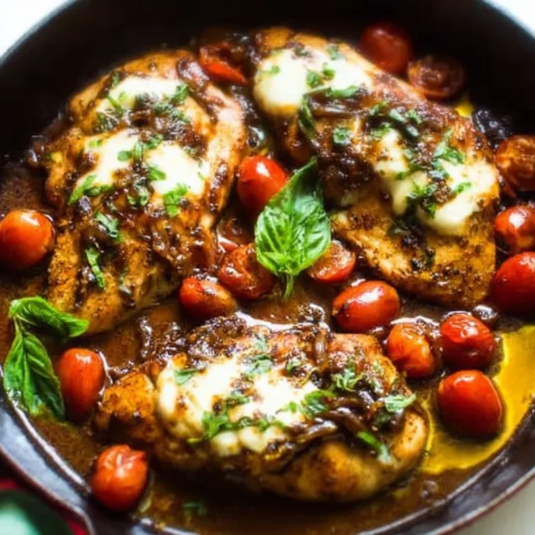 Balsamic Glazed One Pan Chicken Recipe
