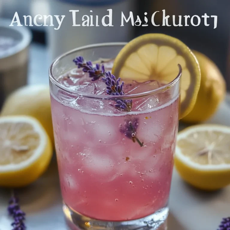 Pink Lavender Lemonade Recipe