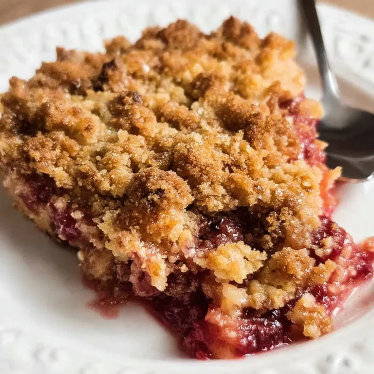 Rhubarb Crisp Recipe