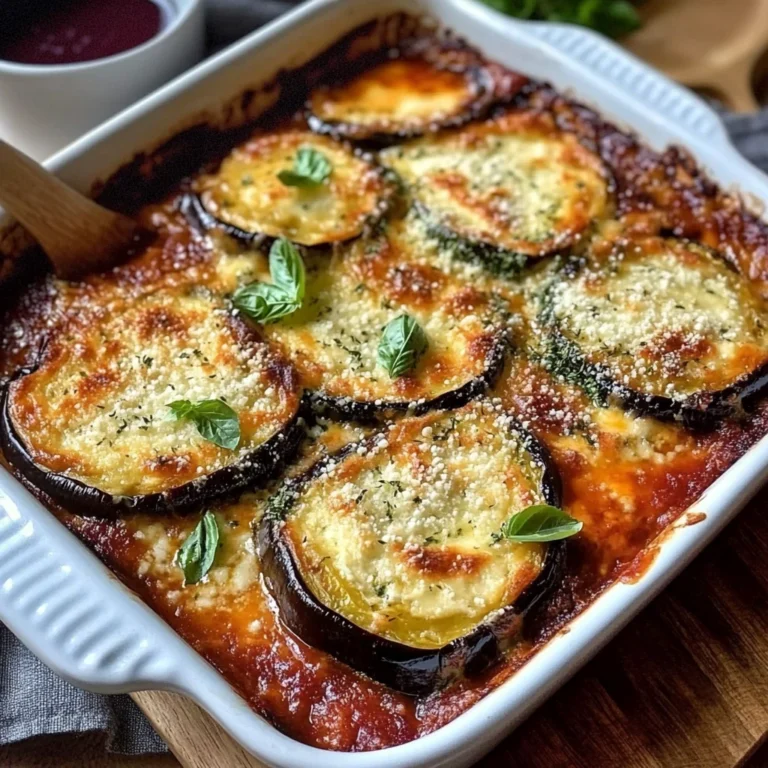 Ricotta Eggplant Casserole Recipe