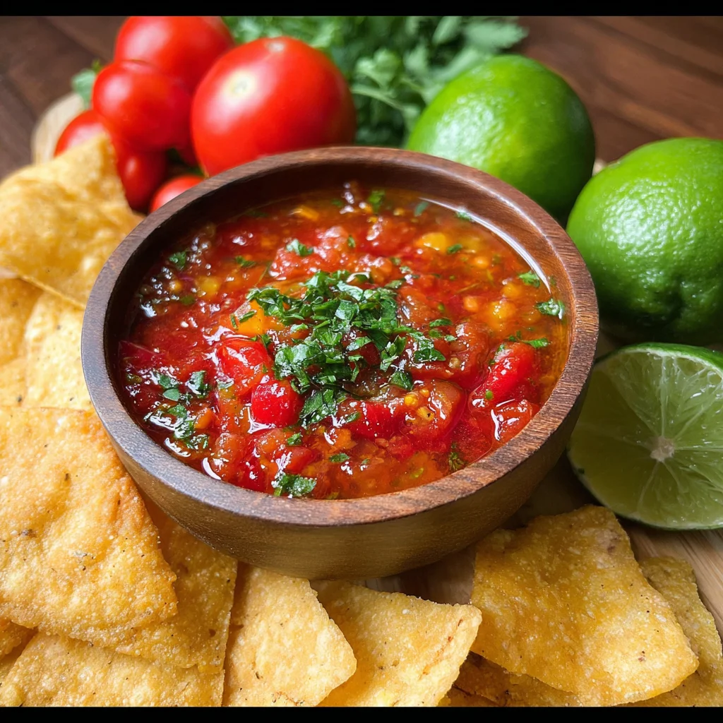 Roasted Cherry Tomato Salsa step by step