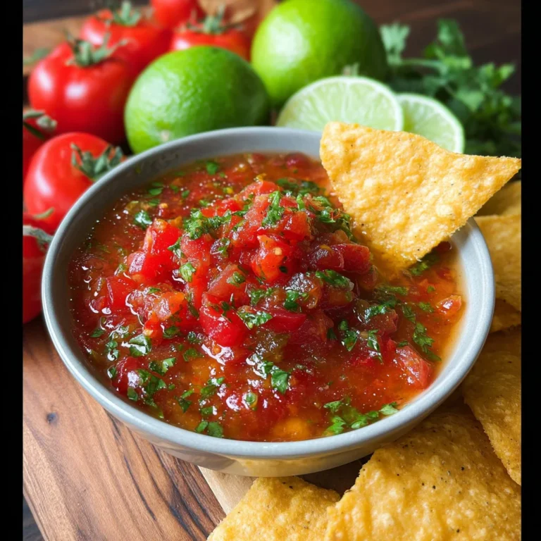 Roasted Cherry Tomato Salsa Recipe