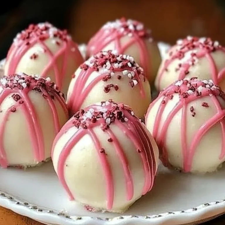 Strawberry Cheesecake Truffle Balls Recipe