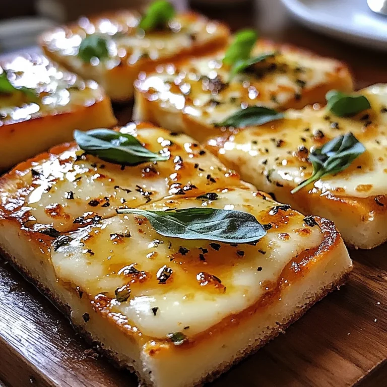 Hot Honey Garlic Bread Pizza Recipe