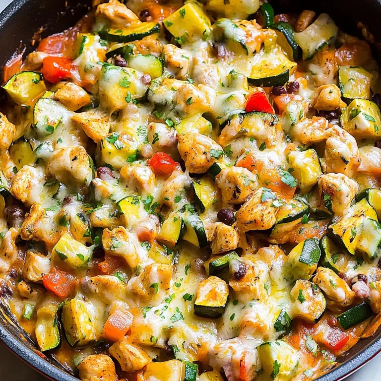 Tex Mex Chicken and Zucchini Recipe Easy
