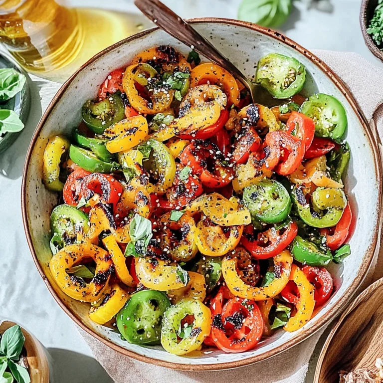 Viral TikTok Cucumber & Bell Pepper Salad Recipe