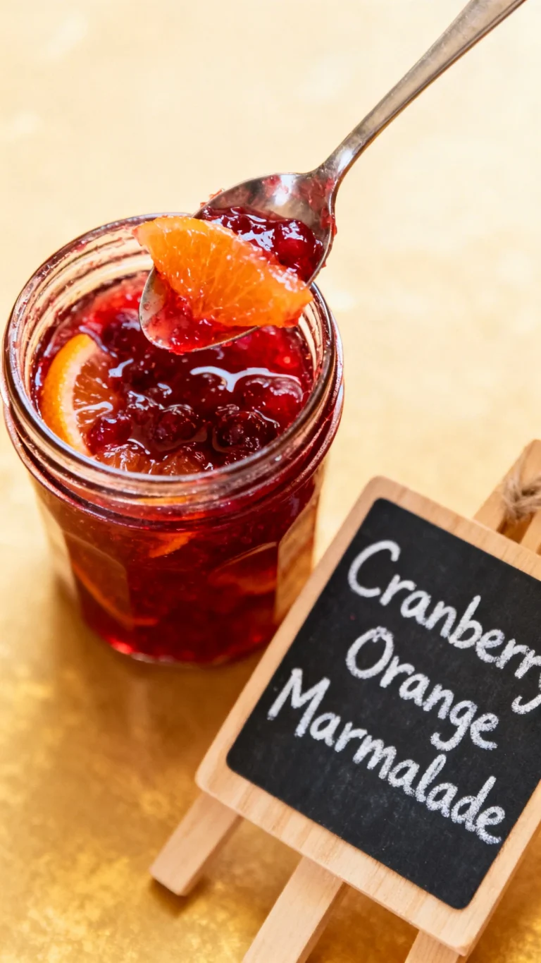 Cranberry Orange Marmalade Recipe