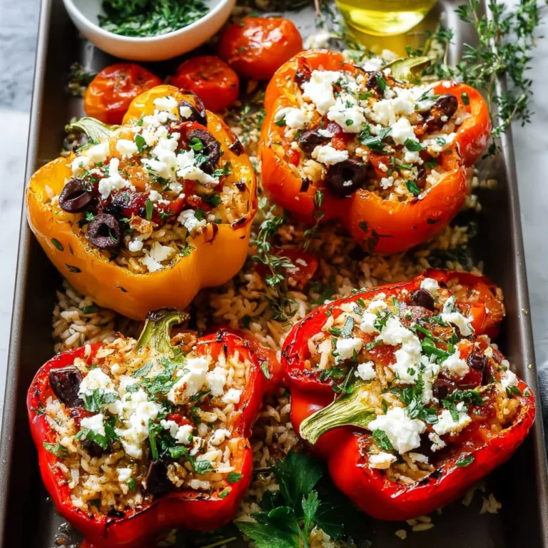 Stuffed Peppers with Rice Recipe Easy