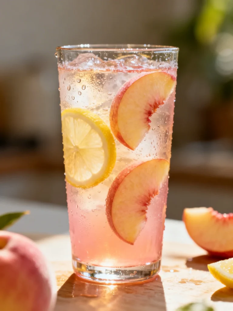 Refreshing Peach Lemonade Recipe