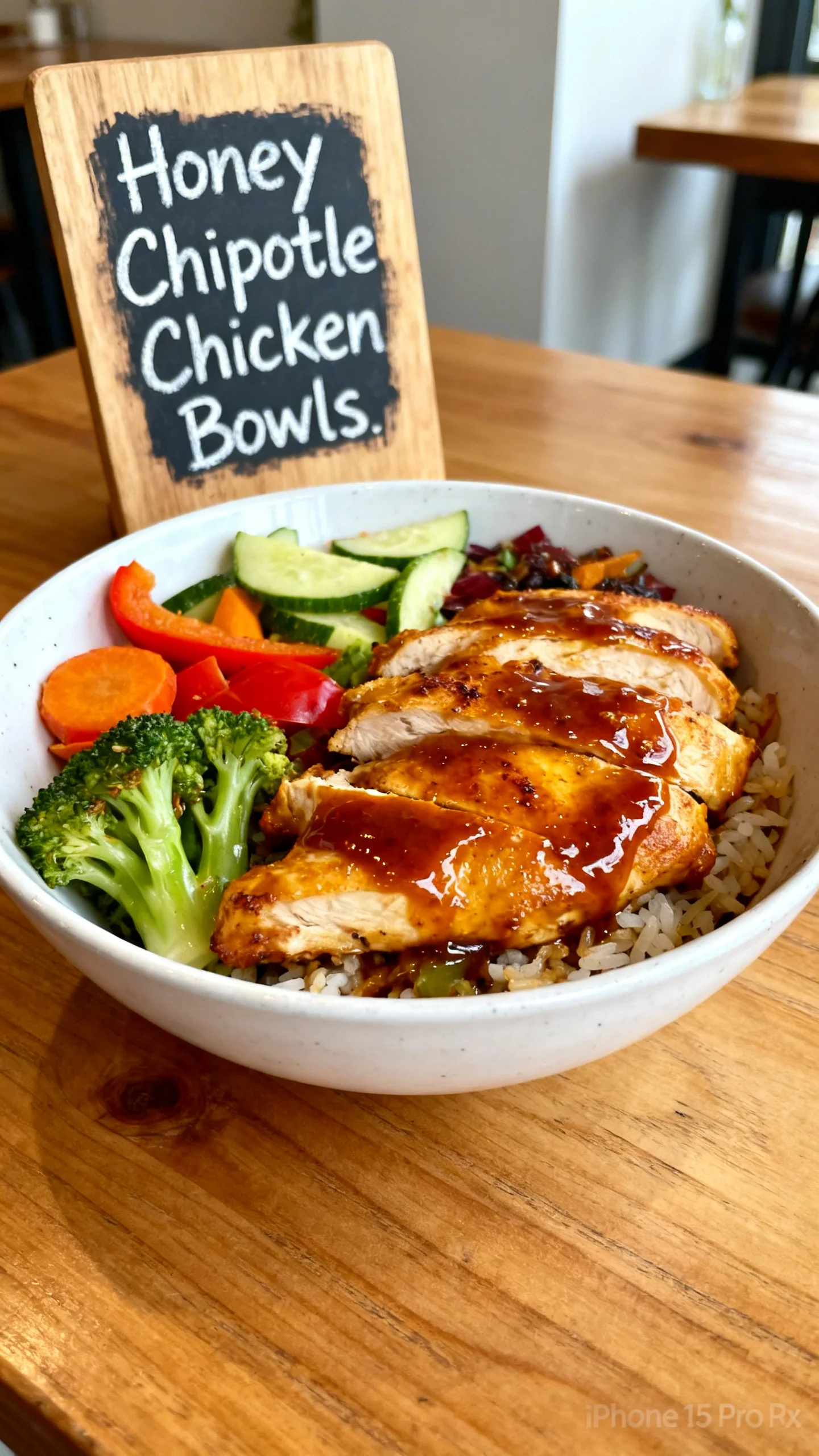Honey Chipotle Chicken Bowls step by step