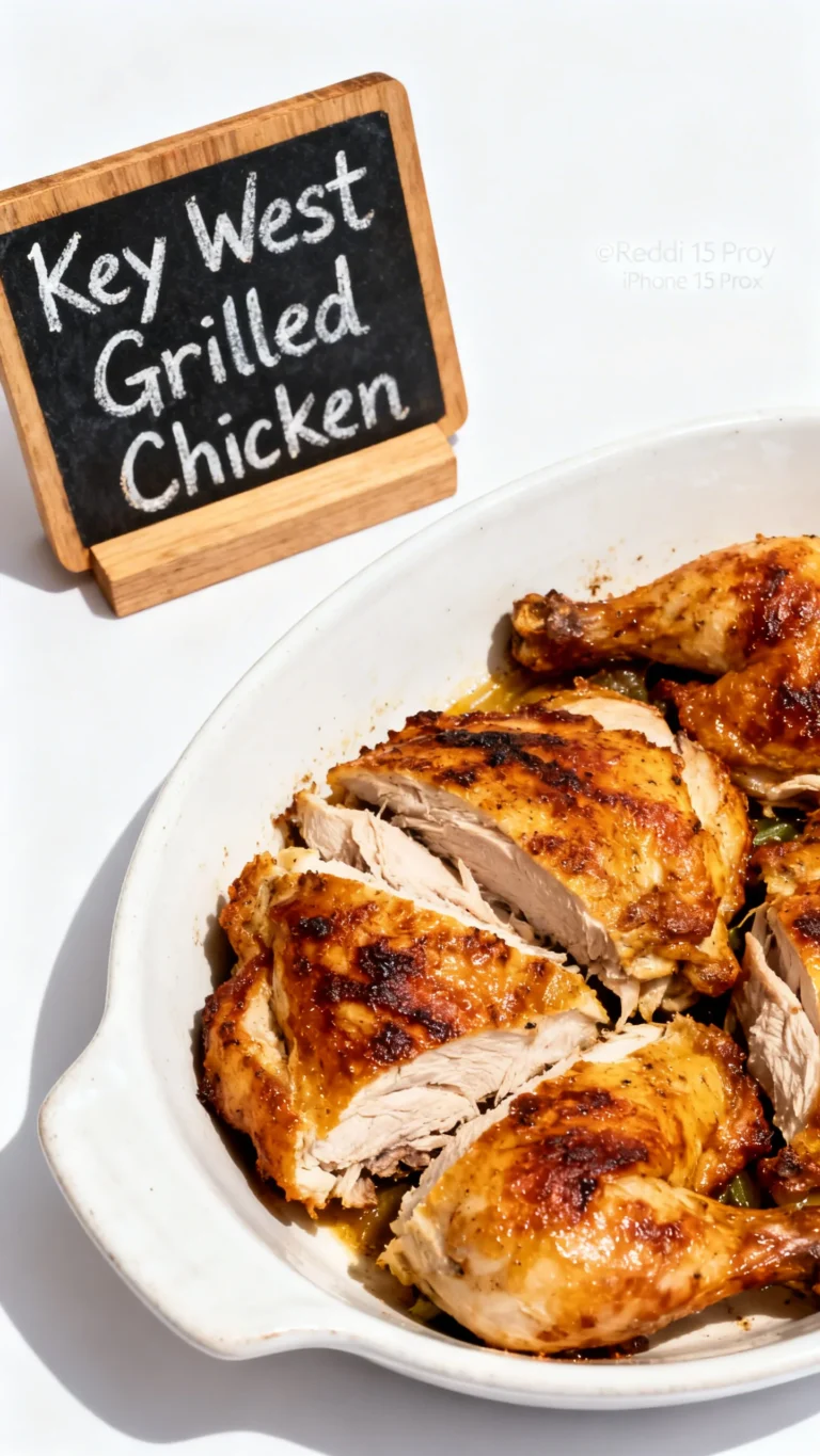 Key West Grilled Chicken With Tropical Citrus Marinade Recipe