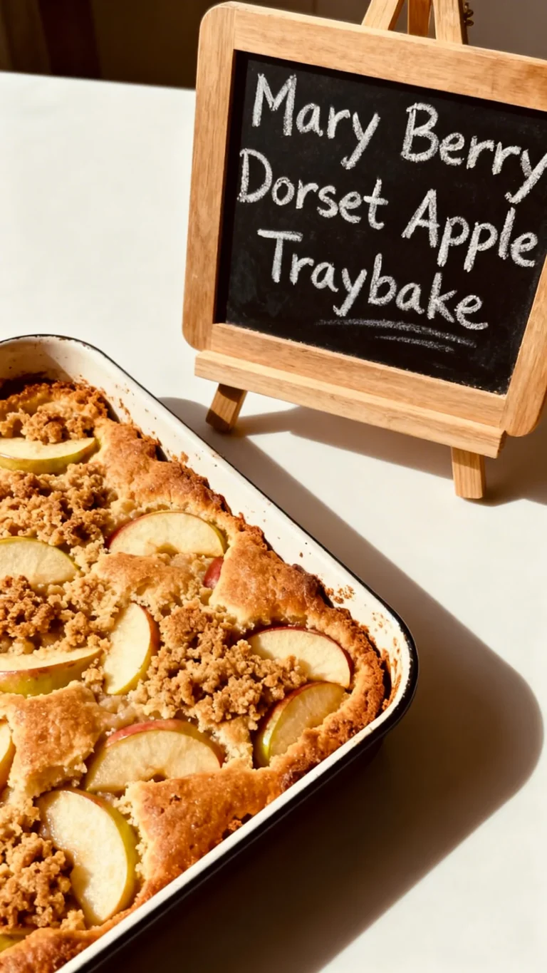 Mary Berry Dorset Apple Traybake Recipe