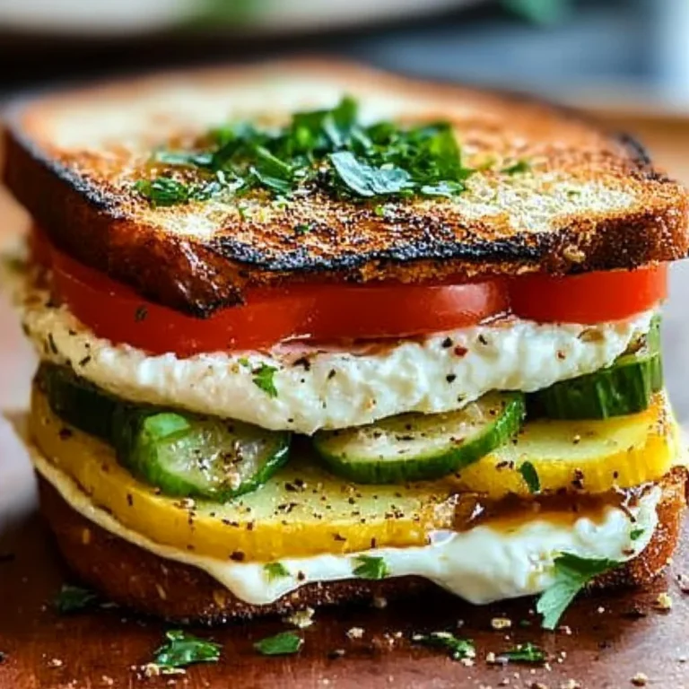 Mediterranean Breakfast Sandwich Recipe