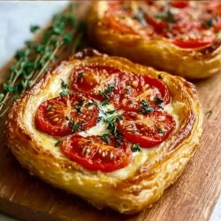 Puff Pastry Tomato Tarts Recipe