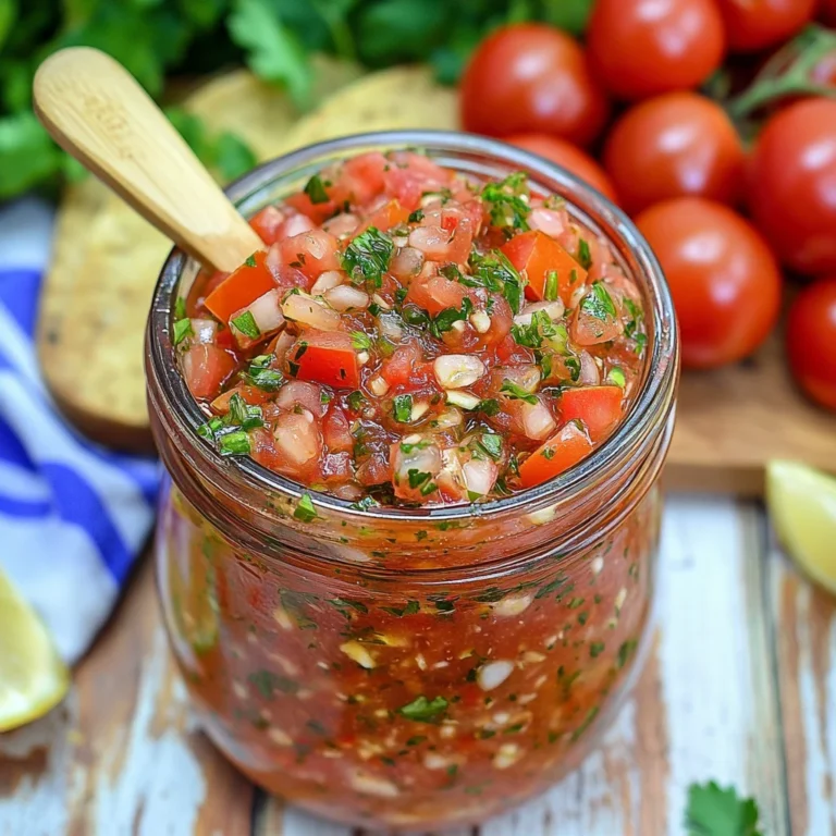 Cherry Tomato Salsa Recipe