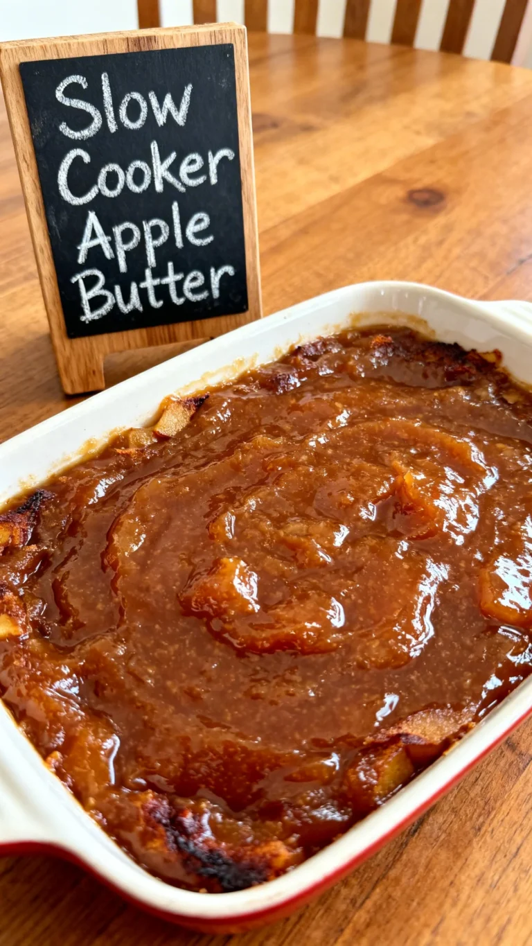 Healthy Apple Butter Recipe