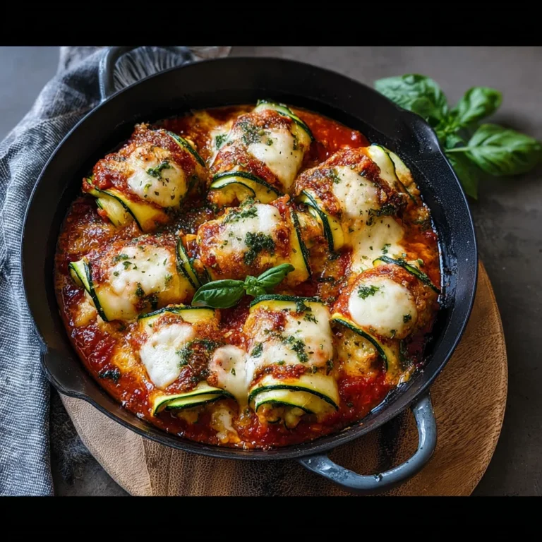 Three Cheese Zucchini Rollatini Recipe