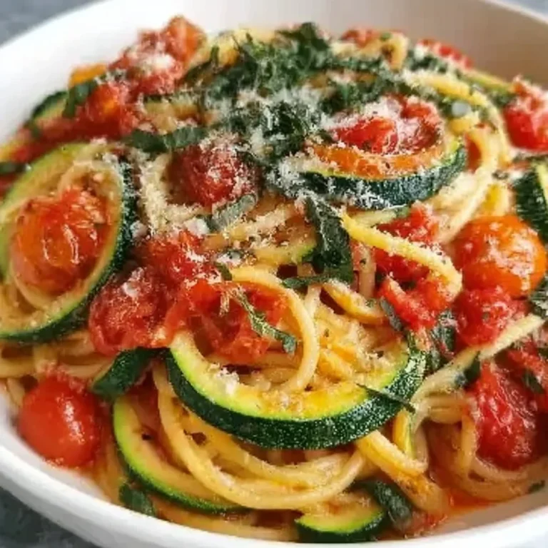 Tomato Zucchini Pasta Recipe
